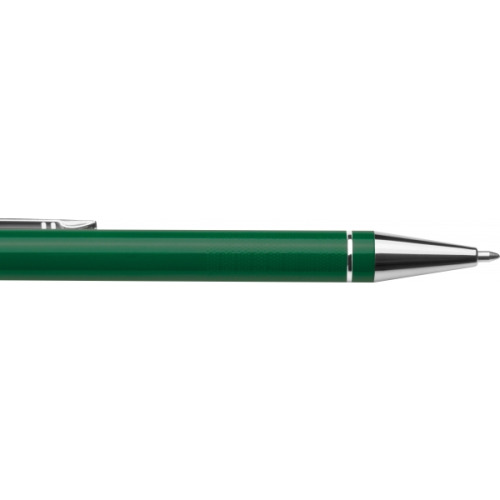 Metalowy długopis półżelowy Almeira zielony 374109 (3)