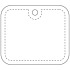 RFX™ reflective prostokątna odblaskowa zawieszka z PVC rozmiar XL Biały 1PR12201 (3) thumbnail