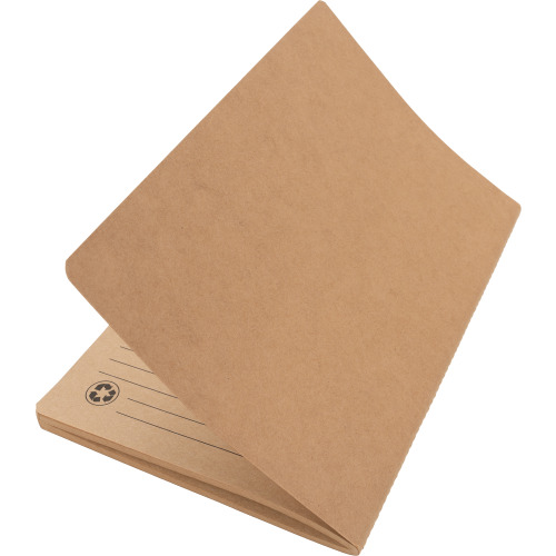 Notatnik A5 w linie z papieru z recyklingu BENEDETTO Beżowy 2338613 (3)