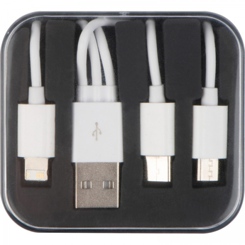 Kabel do ładowania 3w1 BRITTANY Czarny 2078403 (7)