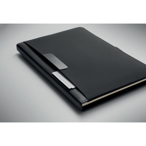 Portfolio A5 z notatnikiem Czarny MO3211-03 (2)