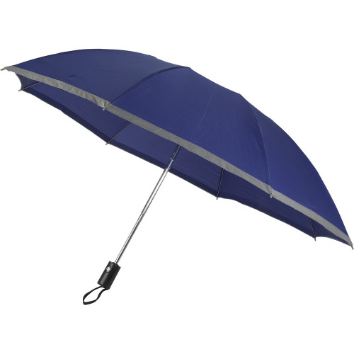 Odwracalny, składany parasol automatyczny niebieski V0668-11 