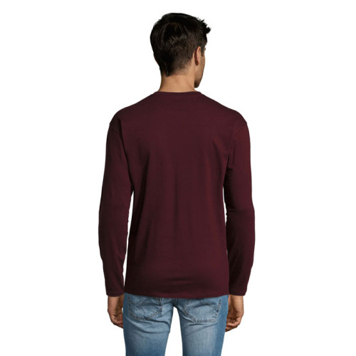MONARCH Męski T-SHIRT 150g Oxblood S11420-OX-5XL (1)