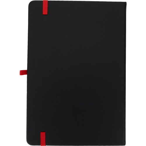 Notatnik A5 w linie SILKE Czerwony 2386705 (7)