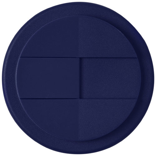 Kubek Americano® Espresso Eco z recyklingu o pojemności 250 ml z pokrywą odporną na zalanie  Czarny 21045507 (3)