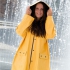 Dwustronny płaszcz przeciwdeszczowy NANTERRE żółto-granatowy 920548 (1) thumbnail