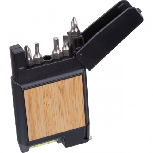 Miara 3-metrowa z poziomnicą HALIFAX Czarny 545203 (3)