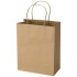 Kraft - torba papierowa z tektury 120 g/m² ze skręcanymi uchwytami – 18 x 9 x 23 cm Kraftowy brąz 1ZM02106 (2) thumbnail