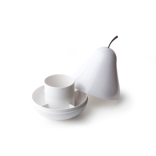 Pojemnik gruszka Biały QL10148-WH 