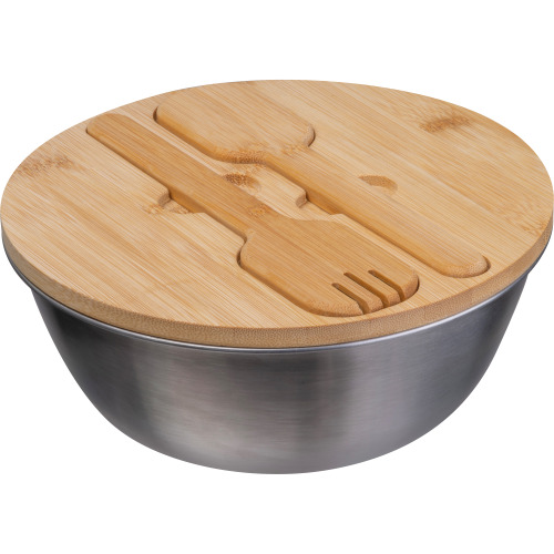Miska na sałatę 2l ROZALIA Szary 8561307 (8)