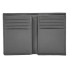 Składany portfel na karty Double B Saffiano Black Szary HLF526H (4) thumbnail