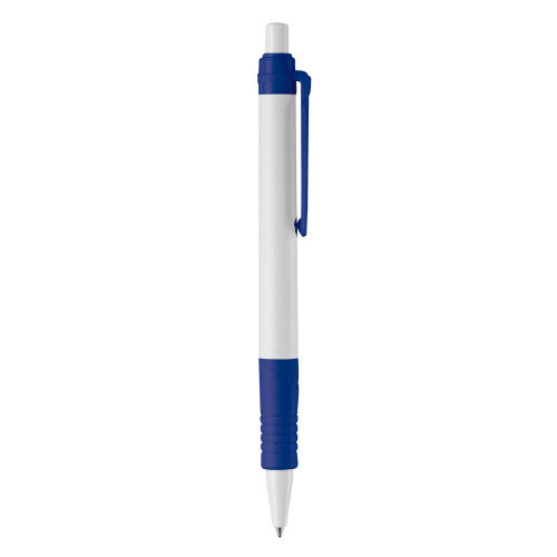 Długopis Vegetal Pen jednolity  Biały / ciemnoniebieski LT87541-N0110 (1)
