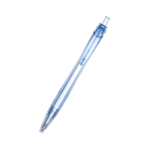 Przeźroczysty długopis Glasgow jasnoniebieski