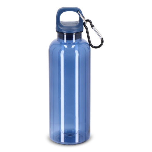 Butelka na wodę Noa R-PET 500 ml Przezroczysty Transparentny / ciemnoniebieski LT98913-N0410 