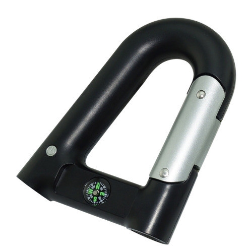 Power Bank z klamrą do paska, latarką i kompasem Czarny EG 019103 2600 (3)