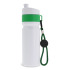 Bidon Sportowy Z Obwódka I Kolorowym Sznurkiem 750ml Biały / zielony LT98736-N0131  thumbnail