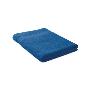 Ręcznik baweł. Organ.  180x100 niebieski