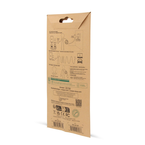 2089 | Xoopar Mr. Bio Long Power Delivery Cable with data transfer Czarny LT41007-N0002 (1)