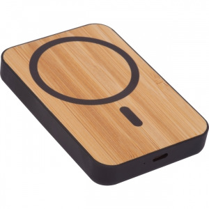 Power bank bezprzewodowy 5000 mAh CAIRO Beżowy