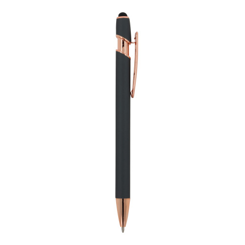 Ballpen Paris Deluxe Metal Rubberised Szary LT87783-N0061 (1)