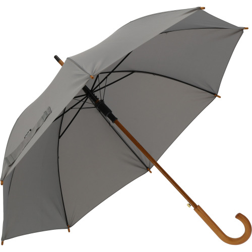 Parasol automatyczny Ø105 rPET HASSELT Szary 243607 