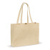 Torba na ramię płótno OEKO-TEX® 280g/m² 45x10x33cm Ecru LT95161-N0054  thumbnail