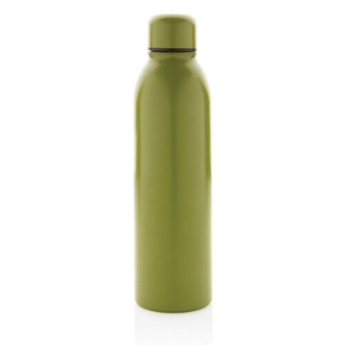 Próżniowa butelka sportowa 500 ml, stal nierdzewna z recyklingu green P433.047 (1)