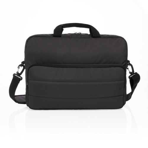 Torba na laptopa 15,6" AWARE™ RPET Czarny P730.041 (2)