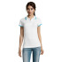 PASADENA damskie polo 200g White/Aqua S00578-QU-S  thumbnail