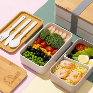 Lunchbox Bento R-PP & Bamboo