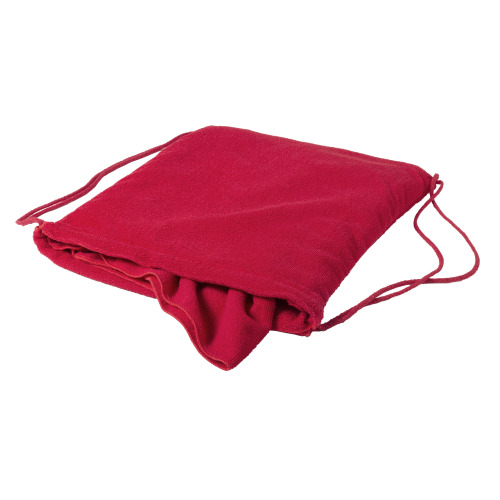 Worek ze sznurkiem, ręcznik czerwony V8453-05 (1)