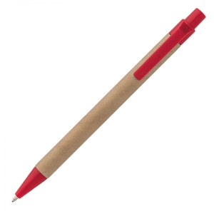 Długopis ekologiczny BRISTOL czerwony