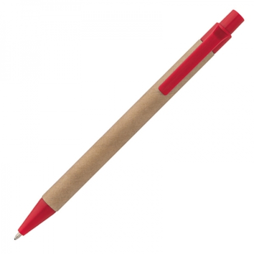 Długopis ekologiczny BRISTOL czerwony 039705 