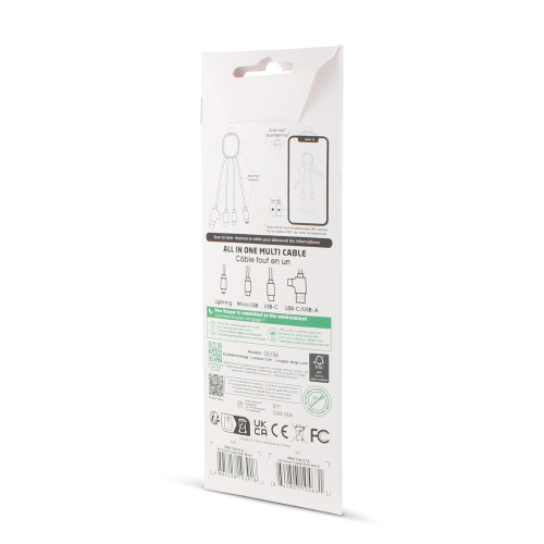 4000 | Xoopar Iné Smart Charging cable with NFC Czarny LT41013-N0002 (7)