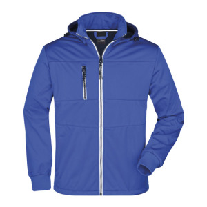 Kurtka Męska Softshell Ocieplana Wiatroodporna