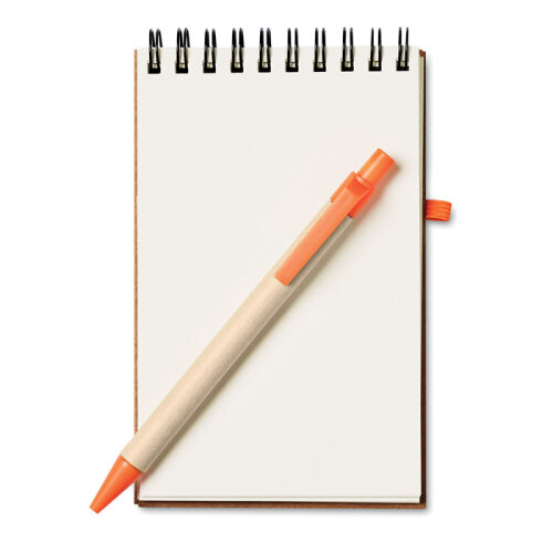Notes z długopisem 70 kartek pomarańczowy IT3789-10 (2)