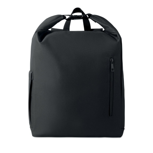 Plecak na laptopa 15'' rolltop Czarny MO2969-03 (2)