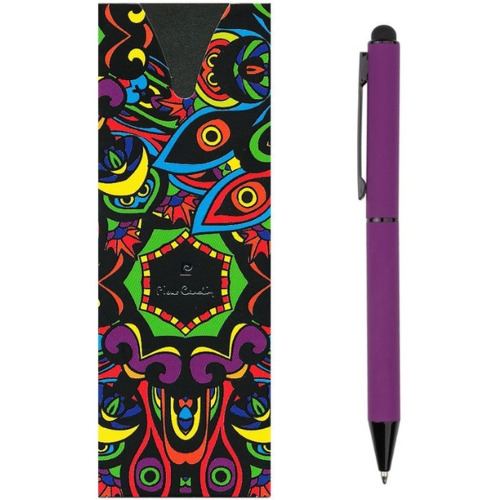Długopis metalowy touch pen soft touch CELEBRATION Pierre Cardin Fioletowy B0101704IP312 (1)