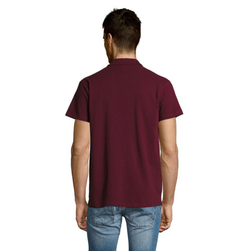 SUMMER II Męskie POLO 170g Burgundy S11342-BG-XXL (1)
