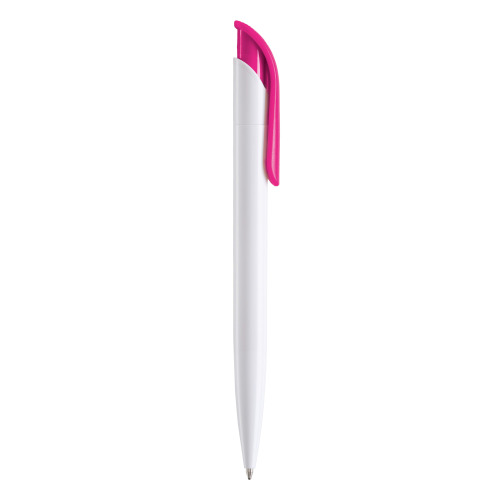 Długopis Atlas z hard-color Biały / różowy LT80825-N0176 (1)