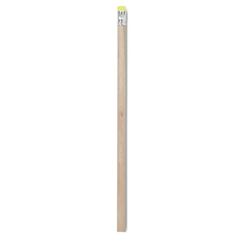 Ołówek z gumką żółty MO2494-08 