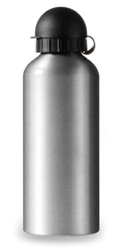Bidon, butelka sportowa 650 ml srebrny V4540-32 (1)