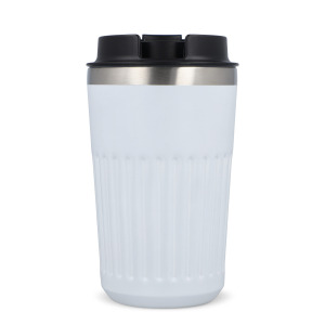 Termos na kawę ze stali nierdzewnej pochodzącej z recyklingu, 400 ml