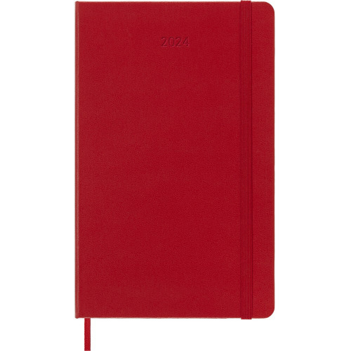 Kalendarz MOLESKINE Czerwony VM399-05/2024 (1)
