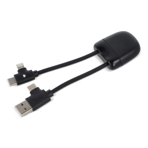 Kabel do ładowania Xoopar ICE-B Multi Czarny LT41025-N0002 (1)