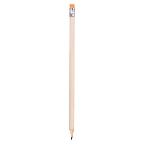 Ołówek z gumką pomarańczowy V1695-07 