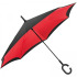 Parasol manualny odwrócony ø120 cm OLIVIA Czerwony 4047605 (1) thumbnail