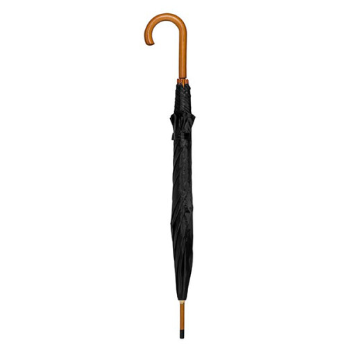 Parasol automatyczny z drewnianą rączką Granatowy IP35038465 (2)
