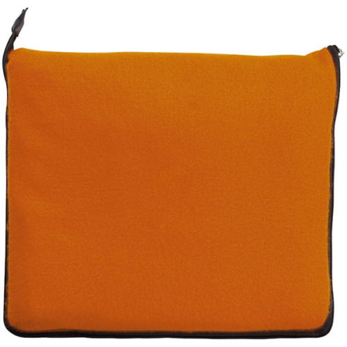 Koc z polaru/poduszka 2w1RADCLIFF Pomarańczowy 277510 