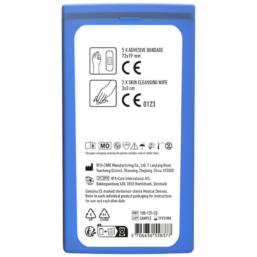 MiniKit Pierwsza Pomoc Przezroczysty niebieski 1Z255302 (4)